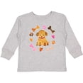 thumbnail image 3 of Inktastic Cute Puppy Valentine with Hearts and Bones Boys or Girls Long Sleeve Toddler T-Shirt, 3 of 5