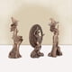 thumbnail image 4 of Figura decorativa de jardín de hadas con diseño de bruja nórdica en 3D y pentáculo. 3 piezas, 4 of 9