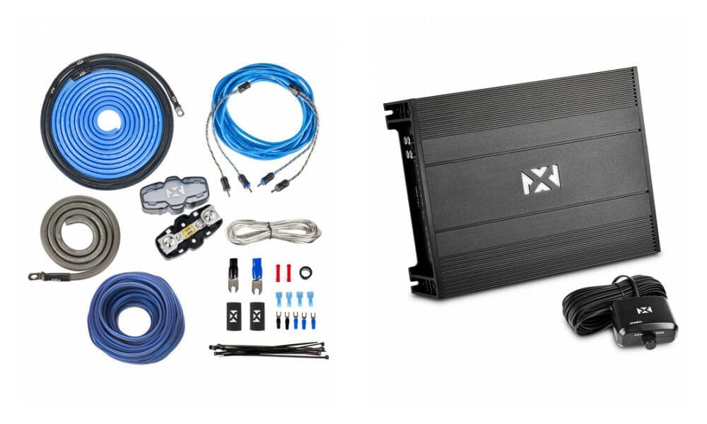 NVX NDA101 500W RMS NSeries ClassD 1Ohm Stable Monoblock Amplifier
