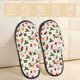 thumbnail image 2 of Fotbe Christmas Hat Cute Puppy Pantuflas Peludas para Mujer con Estampado, Zapatillas de Peluche, Zapatos de Invierno para Casa, Uso Interior y Exterior-Large, 2 of 8
