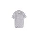 thumbnail image 1 of Aeropostale - Camisa Oxford a rayas para hombre, color blanco, grande Aeropostale Botones al frente, 1 of 1