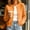 Orange, variant on Gamivast Cable Knit Cardigan Sweaters for Women Button Down Long Sleeve Crewneck Casual Soft Fall Outerwear Classic Cozy Lightweight Knitwear for Everyday Office Wear