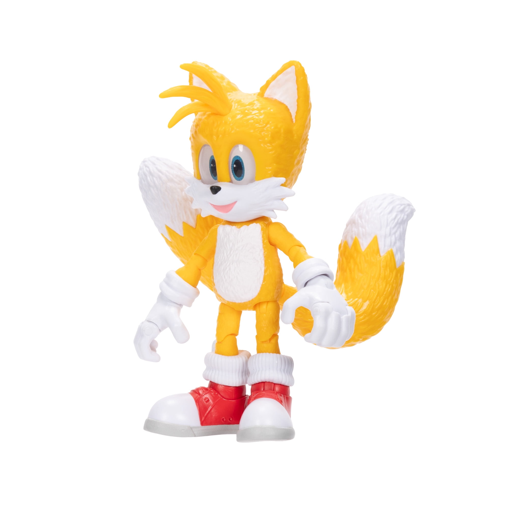 Sonic The Hedgehog 3 Movie 5 inch Tails Action Figure 20 Points of Articulation