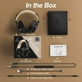thumbnail image 4 of OneOdio Bluetooth Over-Ear Headphones with Mic | Wireless & Corded Dual-Mode Headphones for Drum Piano PC Phones Laptop-72 Hours Playtime-A70 Gold, 4 of 10