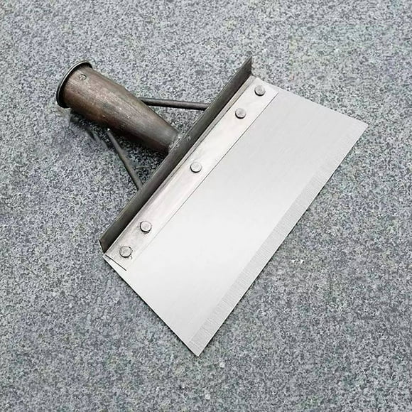 Pelle de Nettoyage Plate en Acier pour Neige Boue Glace Mur Décontamination et Outil Agricole