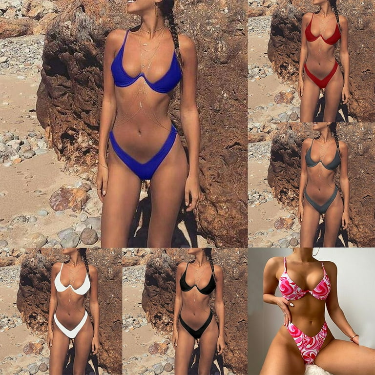 Brand New Fashion Women Bra Thong Bikini Swimwear Beach G String