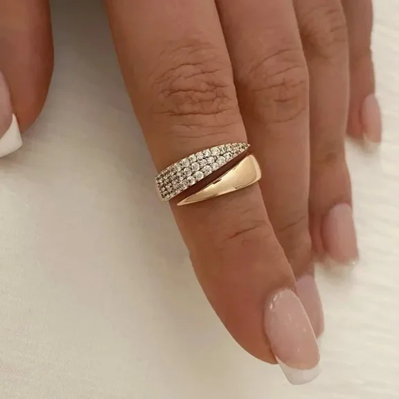 2CT Lab Created Round Cut Diamond Engagement Wedding Beauty Ring in 14k Yellow Gold Plated