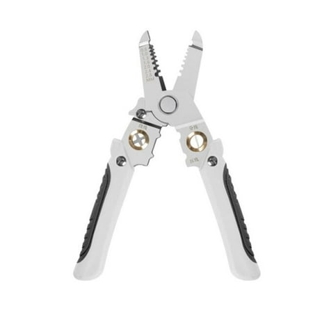 

DabuLiu Wire Stripper Pliers Electrician Wire Cutters Electric Cable Peeling Multifunctional Wire Winding for Wire Stripping Hand Tools