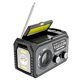 thumbnail image 3 of Radio Recargable Radee Crank 16000 MAh Con Alarma SOS LED Power Bank para La Supervivencia Campamento Emergencia, 3 of 9