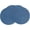 Blue, variant on Cterwk 2 Pack Washable Woven Place Mat Non-Slip 15 inches Placemat Heat Resistant Table Mats for Dining Table