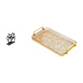 thumbnail image 1 of Servilletero De Hierro Multiusos, Porta Billetes, Decoración Para El Hogar Con Forma De Huella De Perro, Elegante Organizador, Dispensador De Pañuelos, Plato De Postre, Bandeja De Mesa De, 1 of 8