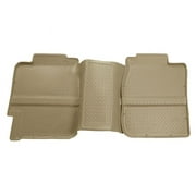 Husky Liners by RealTruck Classic Style Series | 1999 - 2007 Silverado/Sierra 1500 Extended Cab, 1999 - 2007 Chevrolet Silverado/GMC Sierra2500/3500 Extended Cab | 2nd Seat Floor Liner, Tan | 61363