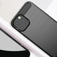thumbnail image 3 of PANDACO Red Brushed Metal Case for iPhone 12 Pro Max, 3 of 4