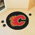 thumbnail image 4 of NHL Calgary Flames Hockey Puck Rug, 4 of 5