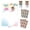 W, variant on Gender Party Photo Props Gender Game Cute Bear Stickers for Boys Girl Baby Gender Party Games Supplies Decorations
