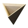 thumbnail image 3 of DOLITY Wall Planterwall Mounted Flowerpot Geometric Triangle Pyramid Shaped Plant Pot, 3 of 9
