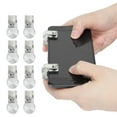 thumbnail image 2 of MesaSe Phone Game Controller  8 Pcs R11 Four Six Fingers Assistant Button  Phone Triggers Of Shooter Sensitive Controlling Joysticks Aim And Fire Trigger Keys For PUBG, 2 of 8