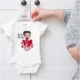 thumbnail image 5 of Vintage Betty Boop Cartoon Hearts Bodysuit Jumper Girls Infant Baby Brisco Brands NB, 5 of 6