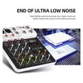 thumbnail image 2 of Mixer DJ Controller Mixer, 5.0 Bluetooth 48V Power, Low Bottom Noise for Mixing Console PC Recording, 2 of 5