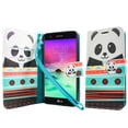 thumbnail image 4 of Value Pack + for 5.3" LG K10 2017 Harmony GRACE LTE Case Phone Case Designed Wallet Grip Texture Hybrid Kickstand Pouch Purse Screen Flip Cover Panda, 4 of 4
