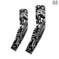thumbnail image 3 of Zeus Paisley Imprimer Été Sports en Plein Air Refroidissement Manches Manches Protection Solaire Couvre, 3 of 6