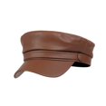 thumbnail image 3 of Boina con visera para mujer, gorra de violinista, gorra de marinero para yate, gorra de taxista para repartidor de periódicos para picnic Café, 3 of 7