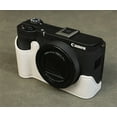 thumbnail image 3 of GadgetCom Camera Half Case Compatible with Canon PowerShot V1 , Anti-Slip PU Leather Shell Protective Cover, 3 of 6