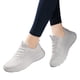 thumbnail image 1 of Deporte Con Aumento Zapatos Deportivos Cordones Antideslizantes Punta Ancha para Hombres Y Mujeres, 1 of 9