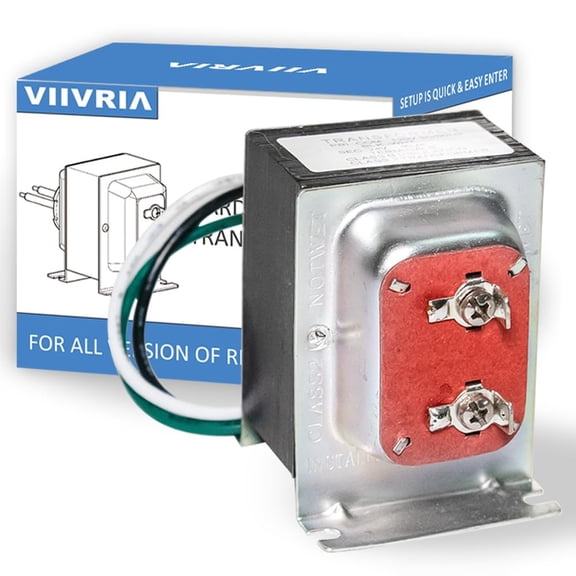 24V 40VA Doorbell Transformer - Heavy-Duty Copper Core for Pro/2 & Nest Hello, Easy Install Hardwired Power Supply, rmostat/Chime Compatible