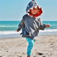thumbnail image 3 of Inevnen Baby Boys Shark Pullover Hoodie with 3D Fin Kids Toddler Sweatshirt Tops, 3 of 8