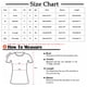 thumbnail image 3 of Fiudx Ofertas y Liquidaciones Blusa Informal de Moda para Mujer, Top Liso de Manga Corta con Cuello En V y Pliegues, 3 of 5
