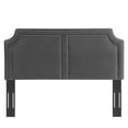 thumbnail image 4 of Modway Cynthia Performance Velvet King/California King Headboard in Charcoal, 4 of 7