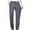 Light Gray, variant on AherBiu Mens Dress Pants Straight Leg Flat Front Pants With Pockets Solid Color Casual Loose Work Office Business Trousers