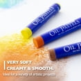 thumbnail image 3 of BAZIC Oil Pastels Set 25 Colors, Soft Pastels for Artists Drawing Blending, 72-Packs, 3 of 7