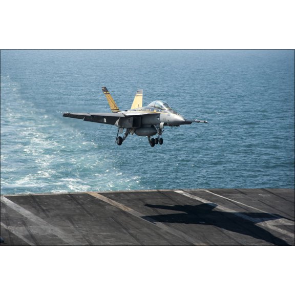 24"x36" Gallery Poster, U.S. Navy FA-18F Super Hornet f-18 USS Harry S. Truman (CVN 75) p3