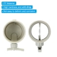 thumbnail image 4 of Unique Bargains 2.5' HVAC Duct Manual Volume Damper, 2 Pack PP Adjustment Flame Retardant Airflow Backdraft Damper Control Beige, 4 of 5