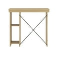 thumbnail image 3 of Mainstays Ardent No Tools Small Space Writing Desk, Euro Oak, 3 of 16