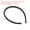 Black, variant on Unique Bargains 0.5mx7mmx10mm Rubber Edge Trim Deck Edge Protector U Channel Guard Corner Seal Strip White