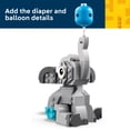 thumbnail image 6 of LEGO Baby Elephant in the Sky - Building Set for Adults, Ages 18+ - Room Decor for New Parents - Baby Shower Gift for a Boy or Girl - 40814, 6 of 9
