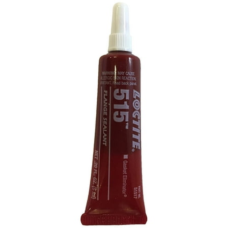 Loctite 209756 Purple 515 Gasket Eliminator Flange Sealant, -65 to 300 degrees F Temperature Range, 6 mL Tube