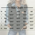 thumbnail image 3 of Plus Size Button Down Shirts for Women Women's Solid Color Casual Long Sleeved Lapel Button Denim Splicing Pullover Sweatshirt Tops, 3 of 7