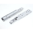 thumbnail image 2 of Soportes de estante de pared plegables de metal esmaltado blanco de 8" de largo, 4 piezas, 2 of 5