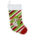 thumbnail image 1 of Carolines Treasures CK4047CS Christmas Snowflakes Jack Russell Terrier Christmas Stocking, 1 of 2