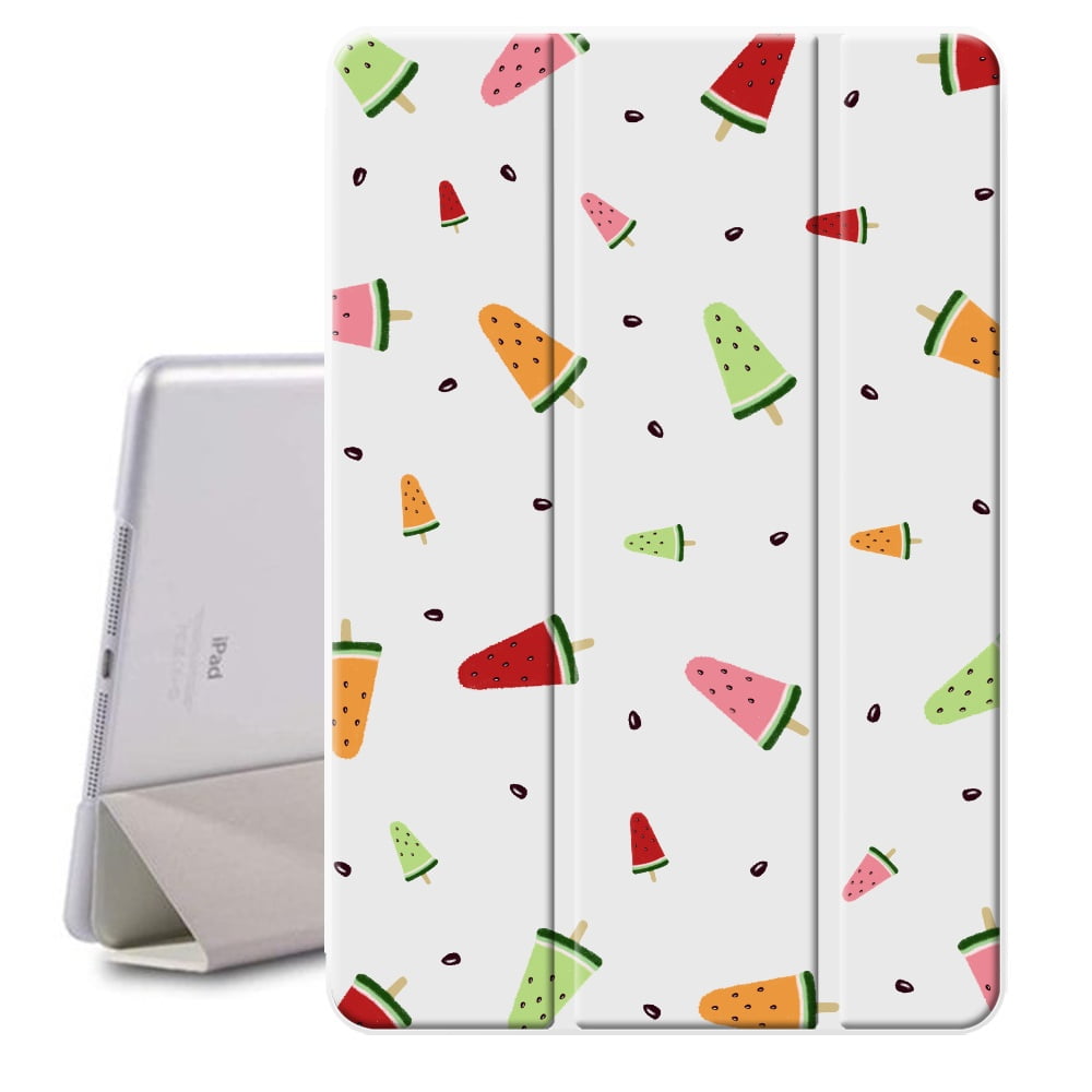 Case For Ipad 8th 9th Generation 10 2 Inch Aesthetic Ultra Slim Ipad Pro Case Fashion Vintage Style Perfect Fit Pu Leather Flip Fold Stand Tablet Case Cover Fruit Pattern Walmart Com