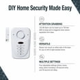 thumbnail image 3 of SABRE Wireless Elite Home and Commercial Door Security Alarm, White, 3 of 6