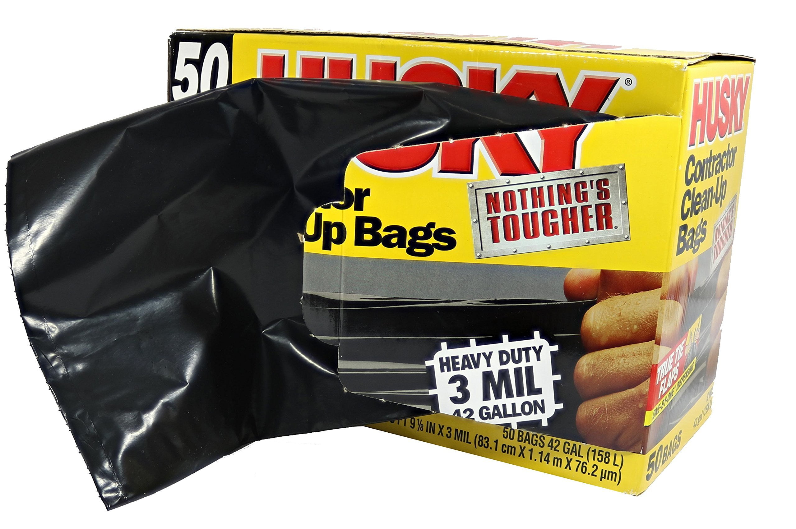 Dry It Center  SteelCoat Black Contractor Bags 42 Gal 50ct - Dry It Center