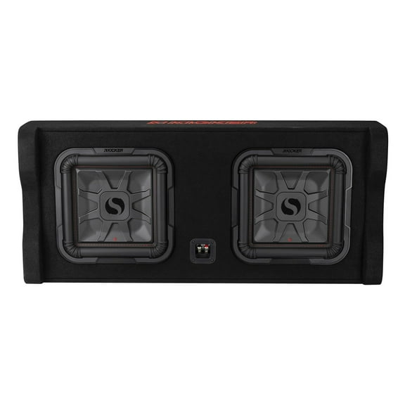 Kicker DL7TDF12 Loaded L7T 12” Down-Firing Subwoofer Enclosure