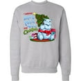 thumbnail image 2 of Inktastic I Wanna Hippopotamus for Christmas Cute Hippo Adult Sweatshirt, 2 of 4