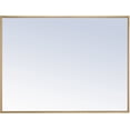 thumbnail image 5 of Metal frame Rectangle Mirror 24 inch Silver, 5 of 7