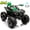 Green, variant on 4 Wheeler for Kids, Joyracer 4WD Electric Atv for Kids, 24 Volt Ride on Toys, Outdoor Gift with 800W Motor, Bluetooth Music, Horn, LED, Black